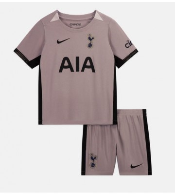 Lacne Dětský Futbalové dres Tottenham Hotspur 2023-24 Krátky Rukáv - Tretina (+ trenírky)